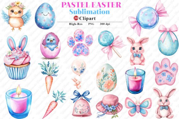 Download Pastel Easter Clipart - Premium Resources